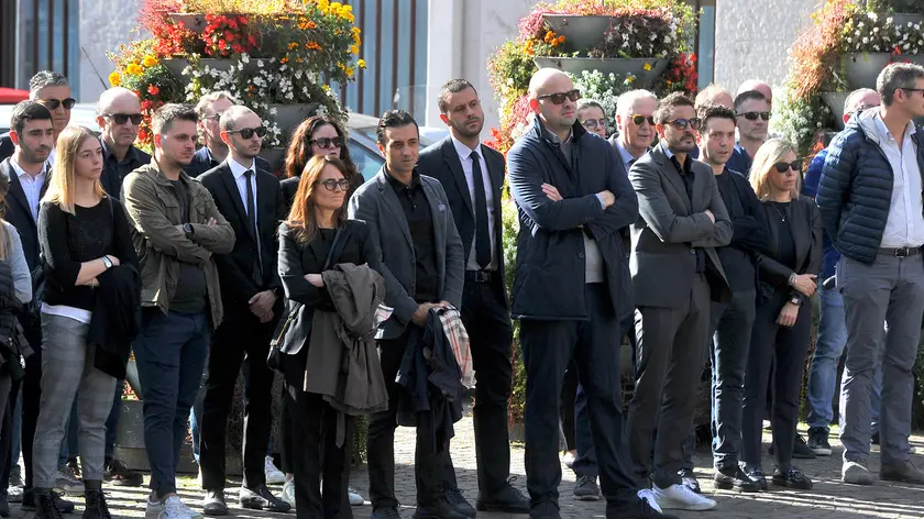 Udine 8 ottobre 2022 Funerale Toffolini Udinese Calcio ©Foto Petrussi