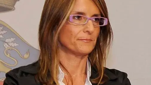 Udine 18 Settembre 2012. Conferenza stampa arresto omicidio Burgato. Claudia Danelon Pm Udine e Procuratore Biancardi. Telefoto Copyright Petrussi Foto Press / Diego Petrussi