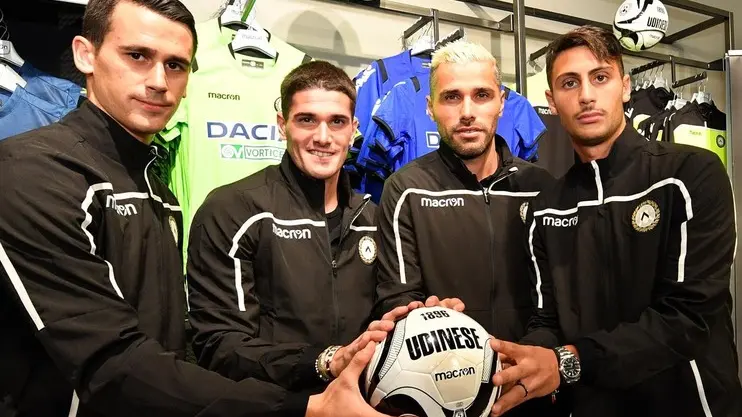 Udine 25 Settembre 2018. Inaugurazione Macron Store. Foto Petrussi