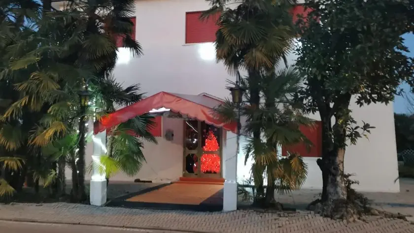 L’ingresso del Piper club di Fontanafredda