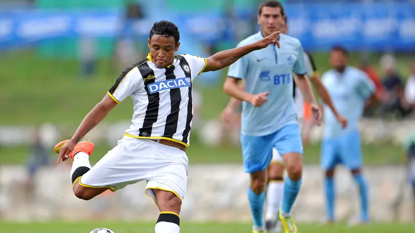 Seeboden, 24 luglio 2014..Sportarena Seeboden. .Ritiro Estivo..Udinese vs Dinamo Mosca..Nella foto: Fruto Luis Fernando Muriel..Copyright Foto Petrussi / Ferraro Simone