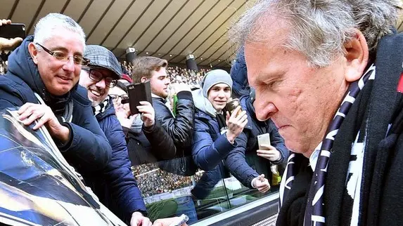 Udine 19 Febbraio 2017. Calcio Serie A. Udinese-Sassuolo e Festa a Zico. © Foto Petrussi / Petrussi Diego