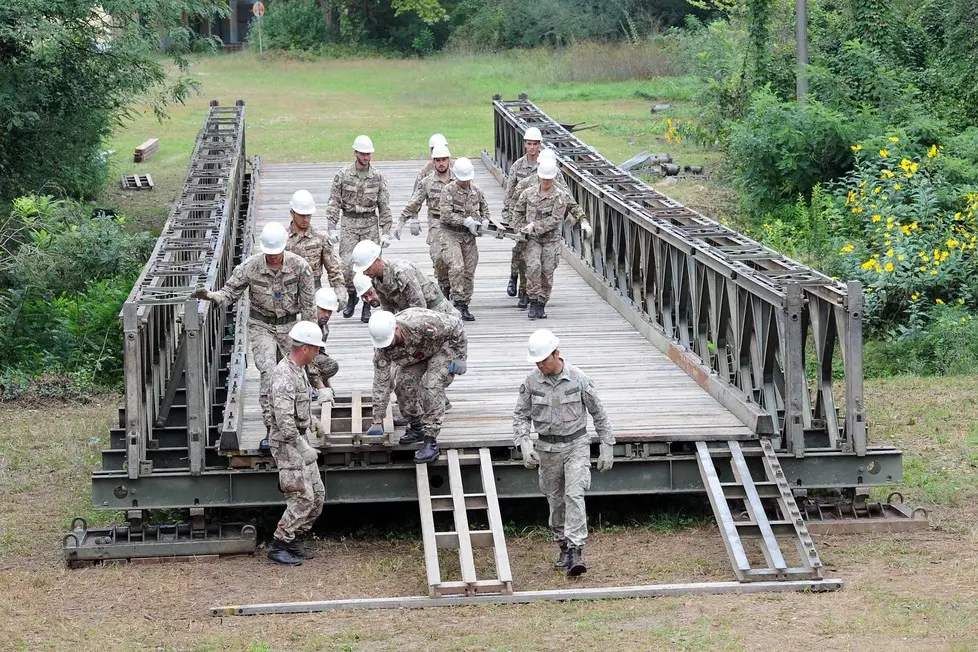 Udine 25 Settembre 2014. Esercitazione esercito al Cormor. © Petrussi Foto Press Srl Udine
