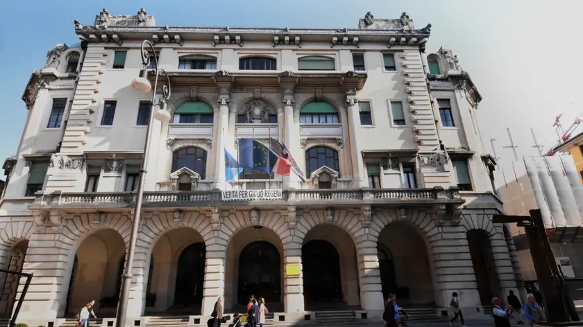 Udine 13 ottobre 2018 municipio esterni Agenzia Petrussi foto Massimo Turco
