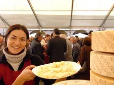 ANTEPRIMA Codroipo 15 Ottobre 2005. Inaugurazione Stand Montasio alla Fiera di San Simone. Copyright Diego Petrussi Foto Agency Anteprima Udine. Immagini inviate da Ufficio Stampa Agrapromo B. Pucciarelli.