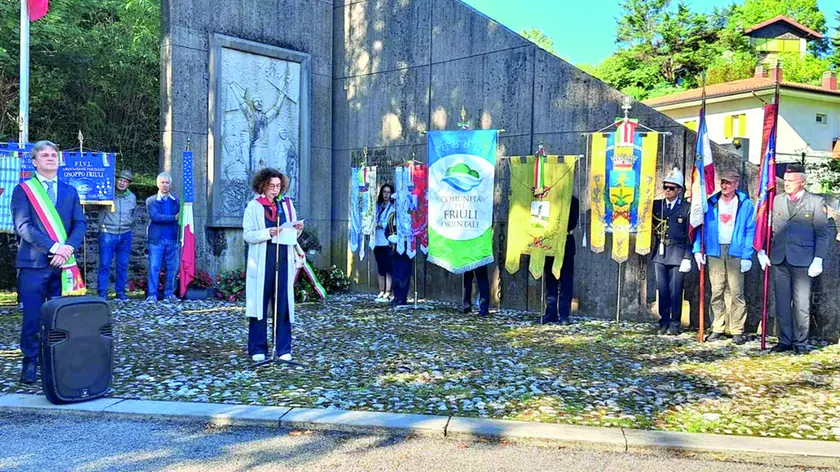 Le immagini della cerimonia a Faedis: l’intervento della senatrice Pd Camusso