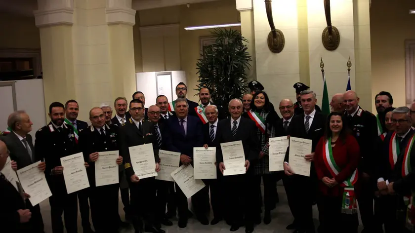 Udine 13 Dicembre 2019 onoreficenze ufficiali prefettura foto Turco Massimo