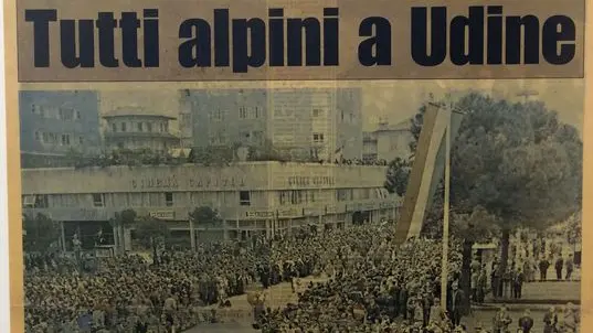 La prima pagina del Messaggero Veneto del 6 maggio 1974