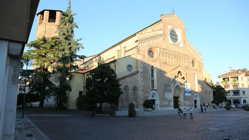 Udine 8 Agosto 2016. Piaxzza del Duomo. Petrussi Foto Press
