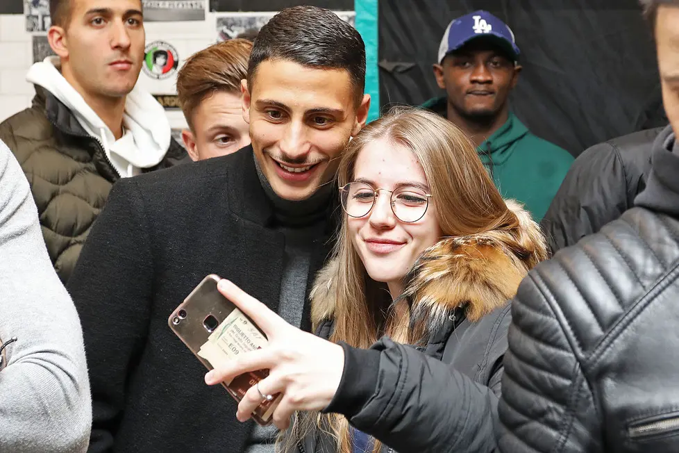 Udine 22 Novembre 2018 Inaugurazione locale tifosi curva nord © Petrussi - Bressanutti