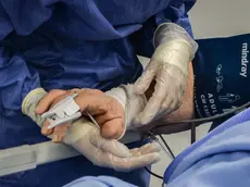 The new intensive therapy for the treatment of Coronavirus Covid-19 set up in the physiotherapy assistance gym of the Poliambilanza hospital in Brescia, Italy, 30 March 2020. ANSA/ANDREA FASANI