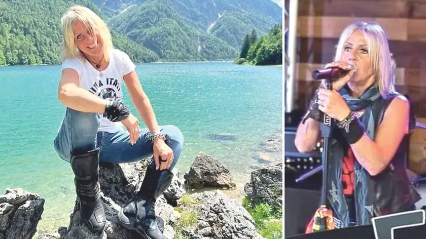 Nadia Fabbro oltre a essere un’apprezzata insegnante era un’amante delle moto ed era la voce del gruppo rock pordenonese In&Out