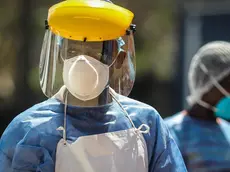 epa07478631 Unicef members work in the newly opened Unicef center of Cholera treatment at Macurungo neighbourhood of the city of Beira, in the province of Sofala, central Mozambique, 01 April 2019' Reports state that there can be up to 45 thousand women to give birth in the following months after the passage of cyclone Idai. Reports state that some 1.7 million people are said to be affected across southern Africa after cyclone Idai hit on 14/15 March 2019. EPA/MIGUEL A. LOPES