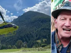 Due elicotteri erano arrivati sul posto dopo che era stato segnalato il corpo senza vita, a destra Fabrizio Di Lenardo
