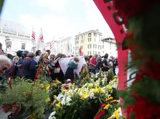 Commemorazione della strage di Piazza Loggia a Brescia, Brescia 28 maggio 2024. ANSA/SIMONE VENEZIA
