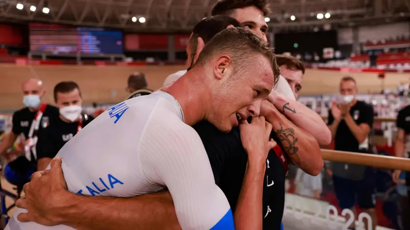 La commozione di Jonathan Milan dopo la vittoria