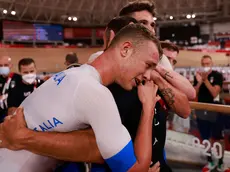 La commozione di Jonathan Milan dopo la vittoria