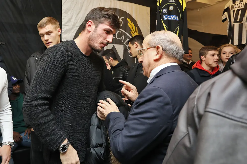 Udine 22 Novembre 2018 Inaugurazione locale tifosi curva nord © Petrussi - Bressanutti