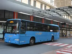 Udine 20 novembre 2014 stazione pullman Telefoto Copyright Petrussi Foto Turco Massimo