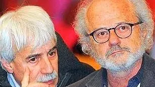CONFERENZA STAMPA DI PRESENTAZIONE DELLA NUOVA STAGIONE DI ZELIG, AL TEATRO DEGLI ARCINBOLDI, MICHELE MOZZATI E GINO VIGNALI...Luogo: Milano data: 20100112 p.s. la foto è utilizzabile nel rispetto del contesto in cui è stata scattata, e senza intento diffamatorio del decoro delle persone rappresentate - PENSA PEREGO CATTANEO - fotografo: FOTOGRAMMA MAULE