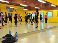 Cervignano 10 novembre 2012.Corso di Burlesque presso la New Dinamic Center Fitness di Via della Ferrovia vecchia 5..Copyright Foto Petrussi / Ferraro Simone