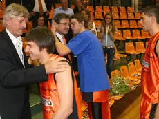 Udine 10 Maggio 2009. Basker A1. Snaidero-Rieti .Telefoto copyright Diego Petrussi/Foto Agency Anteprima