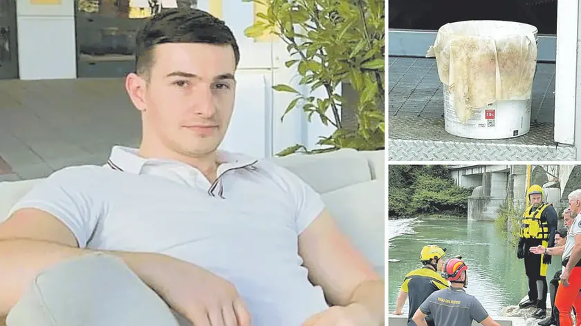 È stato ritrovato un pezzo di tessuto, bianco come la t-shirt indossata dal giovane