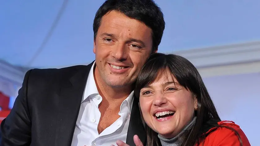 Udine 10 Aprile 2013. Matteo Renzi in Piazza Matteotti in sostegno della candidatura di Debora Serracchiani alla presidenza della regione Friuli Venezia Giulia. Telefoto copyright Petrussi Foto Press / Diego Petrussi