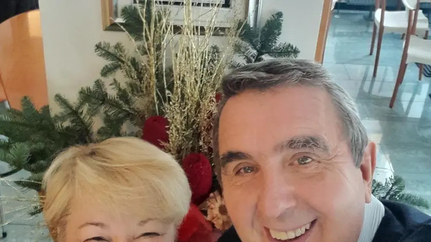 Paola Graheli con il marito Paolo Pozzo