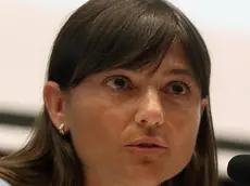 Il vice segretario del Pd, Debora Serracchiani, durante il convegno Cisl ''La riforma Costituzionale per la democrazia, la crescita e lo sviluppo del Paese'', Roma, 11 luglio 2016. ANSA/ FABIO CAMPANA