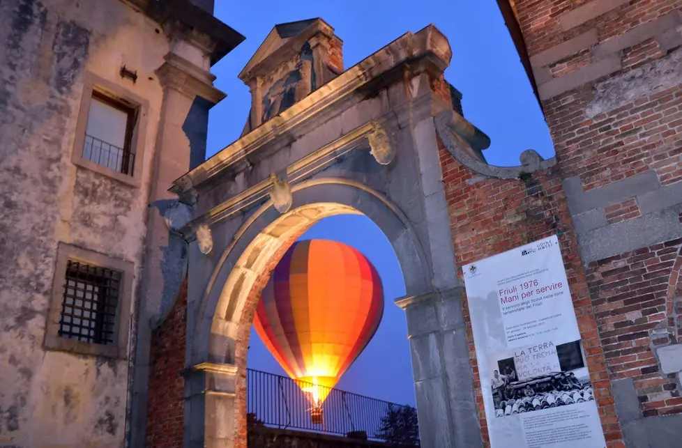 Udine 23 Febbraio 2017 mongolfiera Copyright Petrussi Foto Press Turco Massimo