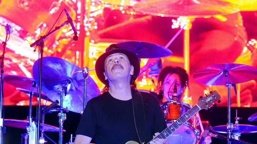 Cividale 13 Luglio 2016. Concerto Santana. Petrussi Foto Press