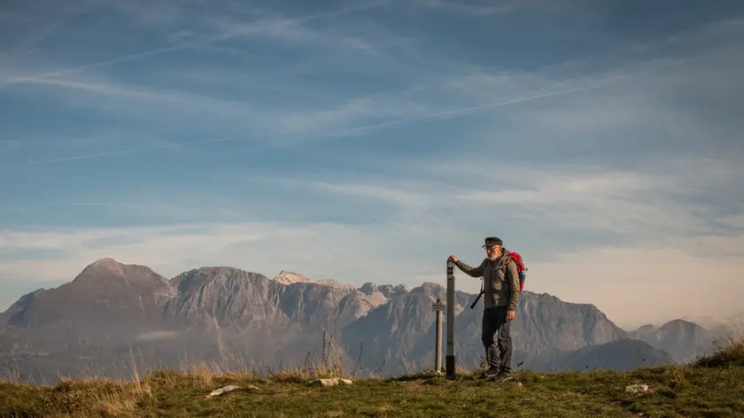 1 ottobre 2017 Trekking "Rommel" - dal Monte Piatto / Trinški Vrh verso il Monte Nero / Krn - foto © Giulia Candussi 2017