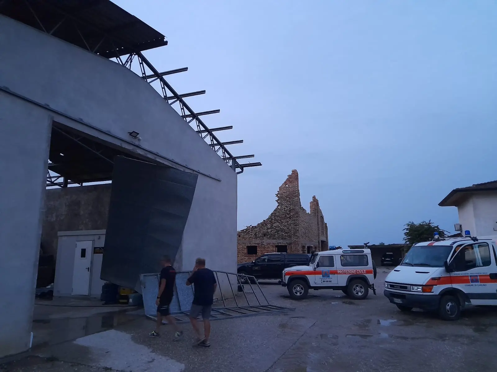 Ecco le immagini dalla Bassa friulana, colpita dall'ondata di maltempo che si è abbattuta sulla regione: le foto da Carlino, San Giorgio di Nogaro e Torviscosa