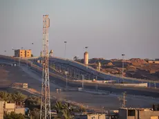 epa11367097 The border fence between the Gaza Strip and Egypt in Rafah, southern Gaza, 24 May 2024. The makeshift camp for internally displaced Palestinians previously located in the area was dismantled by Palestinians following an evacuation order by Israeli forces. The International Court of Justice (ICJ) on 24 May ordered Israel to halt its military operation in Rafah, to open the Rafah border crossing with Egypt to allow for the entry of humanitarian aid, to allow access to Gaza for investigators, and to report to the court within one month on its progress. More than 35,000 Palestinians and over 1,400 Israelis have been killed, according to the Palestinian Health Ministry and the Israel Defense Forces (IDF), since Hamas militants launched an attack against Israel from the Gaza Strip on 07 October 2023, and the Israeli operations in Gaza and the West Bank which followed it. EPA/HAITHAM IMAD