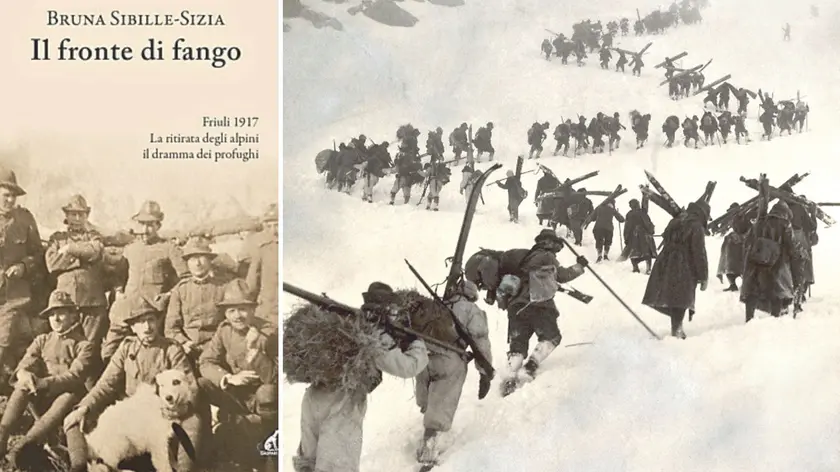 La copertina del libro di Bruna Sibille-Sizia e una delle immagini del romanzo
