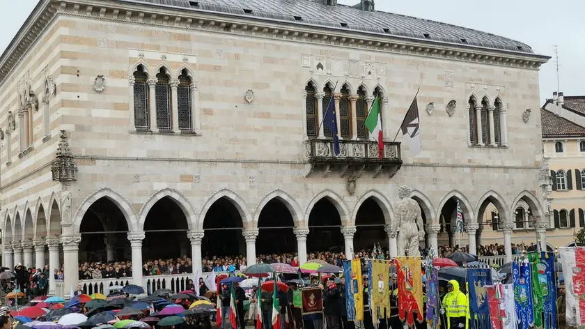 Le celebrazioni per il 25 aprile a Udine (Foto Petrussi)