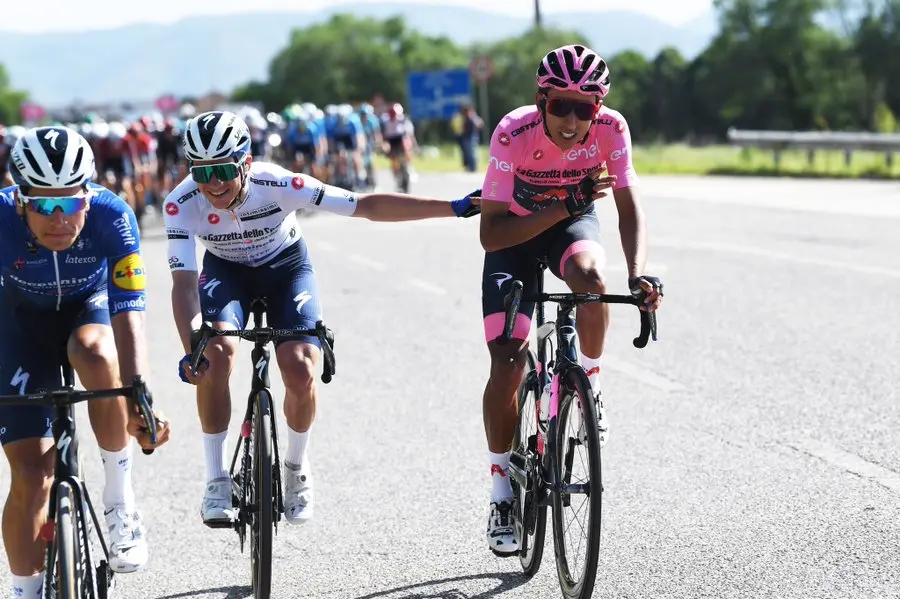 Remco Evenepoel ed Egan Bernal, i due leader del Giro