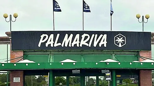 L’entrata della discoteca Palmariva a Fossalta di Portogruaro