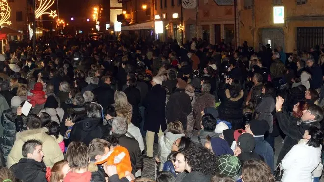 Rivignano 31 dicembre 2013 capodanno Copyright Petrussi Foto TURCO