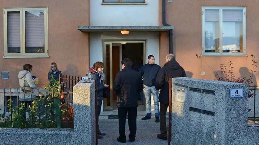 Remanzacco 26 novembre 2013.Omicidio in viale del Sole 4..Copyright Foto Petrussi / Turco