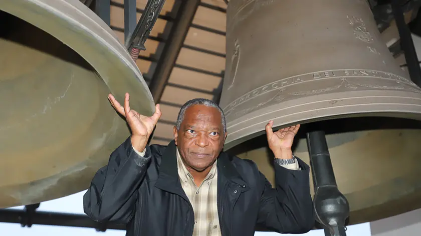 Majano 14 Ottobre 2019. Don Emmanuel e le campane. © Foto Petrussi