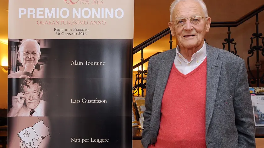 Udine 29 gennaio 2016 Interviste Premio Nonino 2016: Lars Gustafsson. Copyright Foto Petrussi / Ferraro Simone