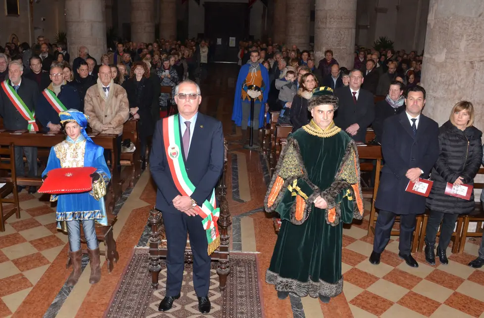 Gemona 6 gennaio 2016 messa tallero in duomo © Petrussi Foto Press - Massimo Turco