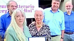 La premiata Laura Pariani