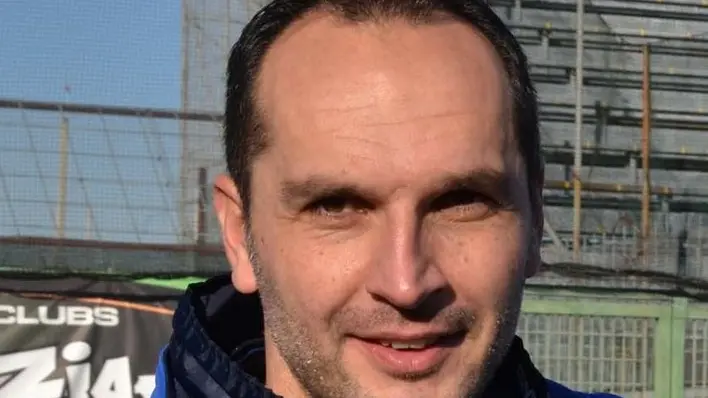 Interpress/Mazzega Venezia, 17.01.2016.- Calcio Campionato serie "D" Venezia/Monfalcone.- Nella foto Denis Godeas e Emil Zubin