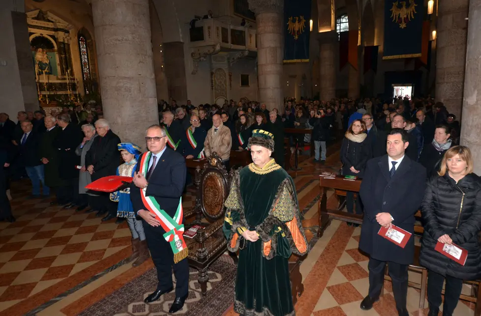 Gemona 6 gennaio 2016 messa tallero in duomo © Petrussi Foto Press - Massimo Turco