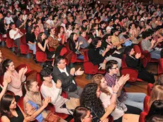 Udine 25 maggio 2014.Teatro Nuovo Giovanni da Udine..43° Palio Studentesco..Copyright Foto Petrussi / Ferraro Simone