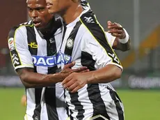 Udine, 01 settembre 2013. Serie A 2013/2014. 2^ giornata. Stadio Friuli Udinese vs Parma. Nella foto: Fruto Luis Fernando Muriel segna su rigore. Copyright Foto Petrussi / Ferraro Simone