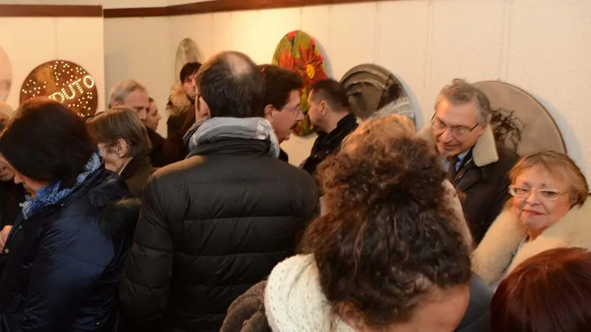 Udine 12 Dicembre 2014 mostra maristella Telefoto Copyright Petrussi Foto Press